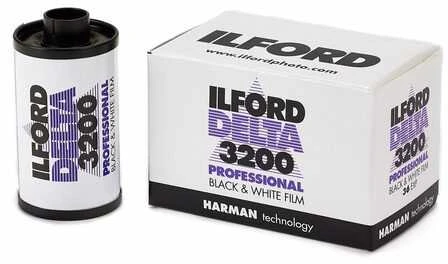 Fotojuosta Ilford Delta 3200/135/36 kadrai