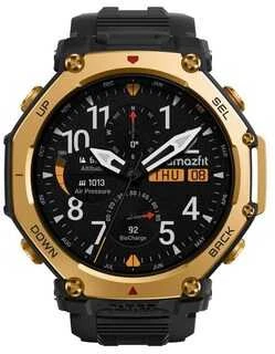 Išmanusis laikrodis „Amazfit T-Rex 3 Pro“, 3,81 cm (1,5 colio), AMOLED, lietimui jautrus ekranas, „Wi-Fi“, GPS (palydovinis), 52 g