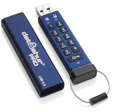 USB atmintinė „iStorage DatAshur Pro USB3 256 bitų 64 GB“ (IS-FL-DA3-256-64)