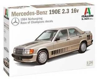 Italeri - Mercedes Benz 190E 2.3 16v, 1/24, 3624