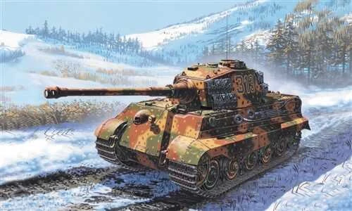 Italeri - Sd.Kfz. 182 King Tiger, 1/72, 7004