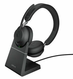 Ausinės JABRA Evolve2 65 Link380c MS Stereo Stovas Juodas