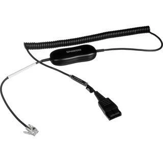 Jabra GN 1200 Anschlusskabel Smart Cord QD auf RJ9/10 spiral