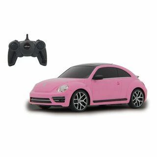 Jamara VW Beetle 1:24 Rožinė 27MHz (405160)