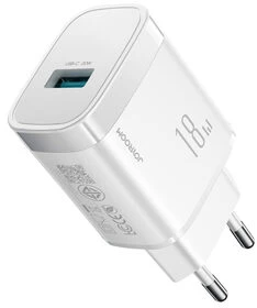 Joyroom JR-TF4 18W USB-A sieninis įkroviklis - Baltas