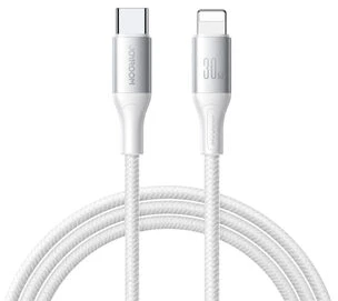 USB kabelis Joyroom S-A28 USB-C į Lightning 30W 2.0m baltas