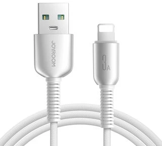 USB kabelis Joyroom S-A51 USB-A į Lightning 3A 1.2m pilkas