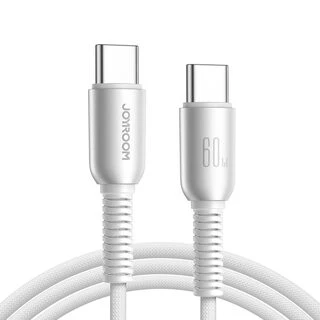 USB laidas Joyroom S-A51 USB-C į USB-C 60W 1.2m pilkas