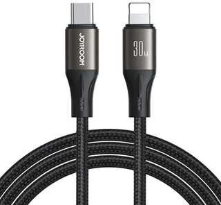„Joyroom Light-Speed USB-C“ laidinis įkroviklis su „Lightning“ SA25-CL3, 30 W, 1,2 m (juodas)