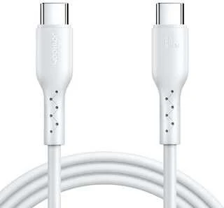 Joyroom Kabelis Flash įkrovimas USB C į USB-C SA26-CC3 / 60W /1m (baltas)