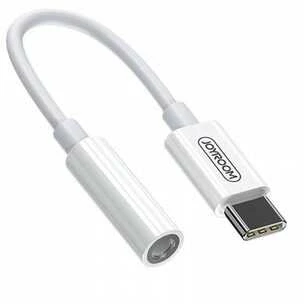 Garso adapteris Joyroom SH-C1 Type-C iki 3.5mm baltas
