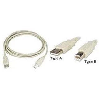 Kabelis USB Equip USB-A - USB-B 5 m Permatomas (128652)