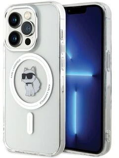 Karl Lagerfeld KLHMP13XHFCCNOT iPhone 13 Pro Max 6,7" permatomas kietas dėklas IML Choupette MagSafe