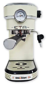 Kavos aparatas ETA | Espresso | ETA618190040 Storio | Slėgis 20 bar | Su pieno plakikliu | Semi-automatinis | 1350 W | rusvai gelsvas
