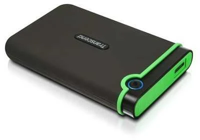 TRANSCEND StoreJet 25M3 2TB išorinis kietasis diskas, atsparus smūgiams