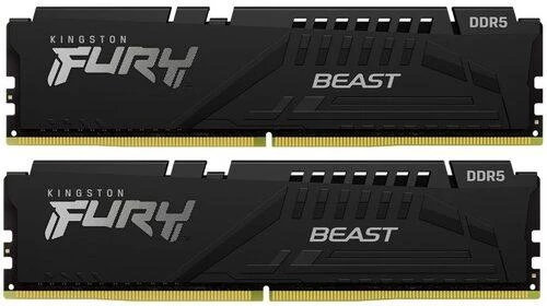 RAM Kingston | Fury Beast | 32 GB | DDR5 | 5200 MHz | Kompiuteris/serveris | Registracijos Nr. | ECC Nr.