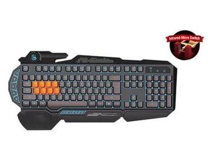 A4tech Bloody B318 žaidimų klaviatūra su apšvietimu, USB, CZ
