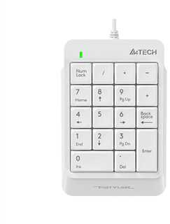 A4Tech FStyler FK13P klaviatūra skaičių, su laidu (USB) balta