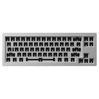 Akko MonsGeek M7 VIA Barebone Žaidimų klaviatūra, 65%, Hot-Swappable, RGB, ANSI išdėstymas – sidabro spalvos