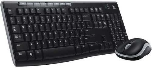 Belaidis klaviatūros ir pelės rinkinys Logitech MK270, Prancūzų išdėstymas