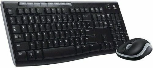 Belaidis klaviatūros ir pelės rinkinys Logitech MK270, Čekų išdėstymas
