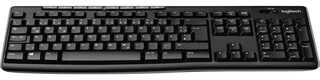 Belaidė pilno dydžio Klaviatūra Logitech K270, DE išdėstymas