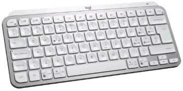 „LOGITECH MX Mechaninė Mini“, skirta MAC „Bluetooth“ apšviesta klaviatūra – PALE Pilkas – US INT'L – TACTILE