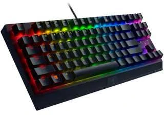 Kompaktiška Žaidimų klaviatūra Razer BlackWidow V3 Tenkeyless, Green Switch, Nordic išdėstymas