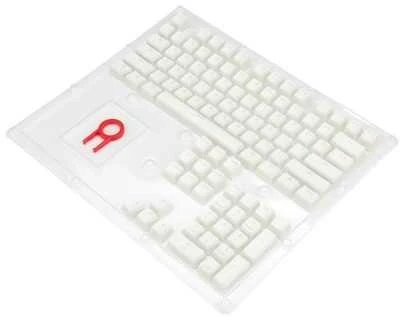 Klaviatūra Redragon Rinkinys Keycapów A130 PBT Doubleshot Baltas