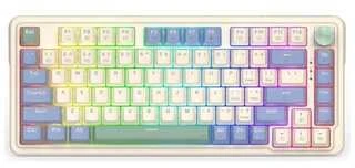 Klaviatūra žaidimams Redragon K673CPG-RGB-PRO UCAL PRO Redragon Mechaninė Raudona Switches belaidė mechaninė su pašvietimu balta