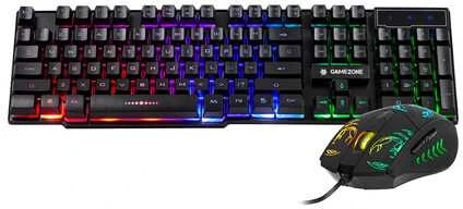 Klaviatūra Laidinis klaviatūros ir pelės komplektas Logitech MK120, UK išdėstymas
