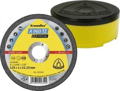Abrazyvinis pjovimo diskas Klingspor A 960 TZ Special; 125x1 mm; 25 vnt.