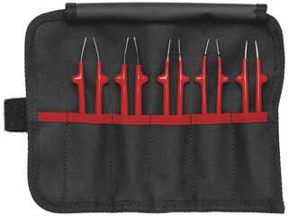 KNIPEX universalus pincetų rinkinys isol. 5vnt