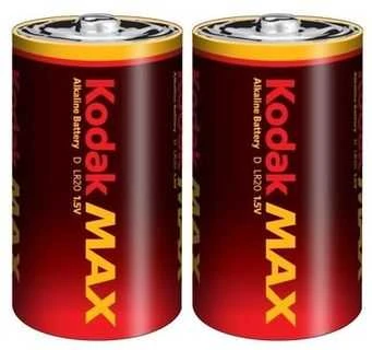 Kodak MAX D tipo šarminės baterijos (2 vnt.)