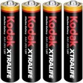 KODAK Xtralife LR03 (AAA) 4 pak. Elementai