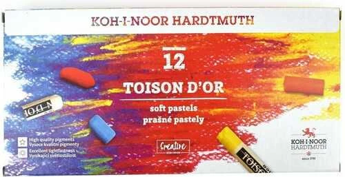 Koh I noor Spalvotų kreidelių rinkinys 12sp. 8512