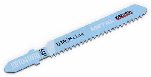 Kreator KRT041030 - 2 pcs HSS saw blade for metal 75/12