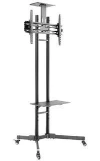 Laikiklis „NeoMounts“ mobilus plokščio ekrano stovas (aukštis: 155–170 cm), 32–55 coliai, c:Juodas