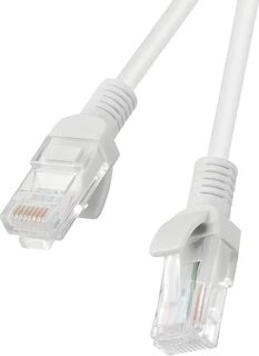 LANBERG PCU5-20CC-0300-S Lanberg Patchcord RJ45 kat. 5e UTP 3m Pilka, 10 pak