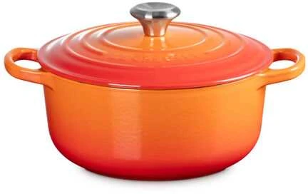 Virtuvės Indai - Le Creuset Signature Keptuvė 20cm Apvalus Ketaus Raudona