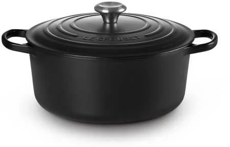 Virtuvinis Indas - Le Creuset Signature Keptuvė 28cm Apvalus Juodas