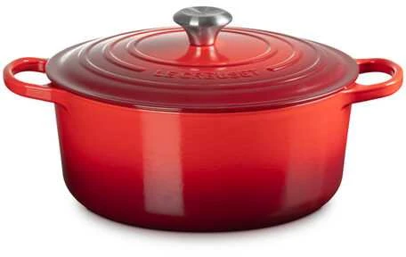Troškintuvas Le Creuset Signature, ovalus, 27 cm, 4,1 l, vyšninis