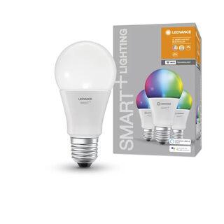 Ledvance SMART+ WiFi Classic RGBW Daugiaspalvis 60 9W 2700-6500K E27, 3 vnt.
