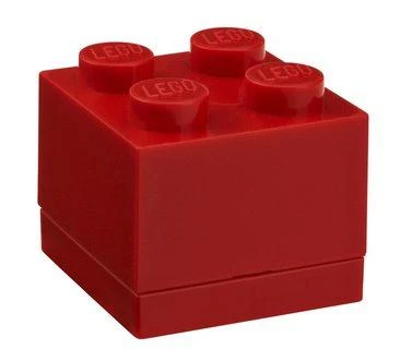 LEGO mini dėžutė 4, Raudona