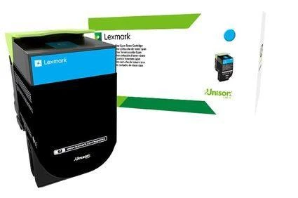 Lexmark 80C2HC0 kasetė, žalsvai mėlyna, 3000 puslapių