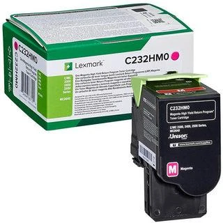 Lexmark C232HM0 tonerio kasetė Originalus Rausvai raudona 1 vnt