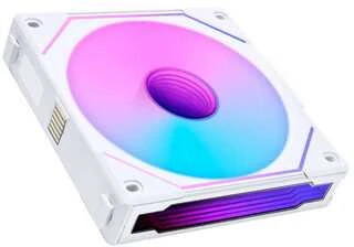 Lian Li UNI FAN SL-INF 120 ARGB Reverse Blade PWM korpuso ventiliatorius- 120mm, baltos spalvos