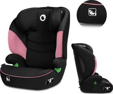 Automobilinė kėdutė Lionelo Lars i-Size, 15 - 36 kg, Rožinė Baby