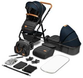 Vežimėlis Lionelo Amber 2in1 Mėlyna Navy