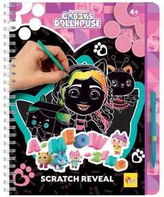 Dante Lisciani LISCIANI KOCI NAMELIS GABI ESKIZŲ KNYGA A-Miau-Mazing SCRATCH REVEL